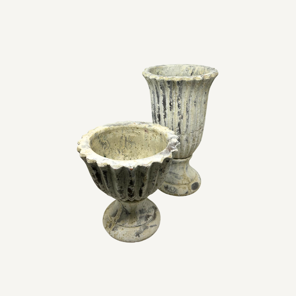 Amphore Cremeweiß – Antikoptik – 2 Formen