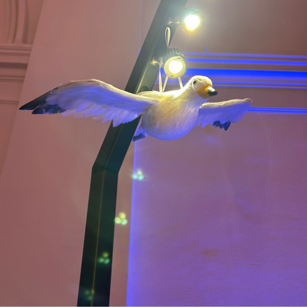 Deko Möwe – fliegend · Hängedeko -  2 Varianten