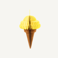 Waben Waffel-Eiscreme-Hänger - 4 Farben