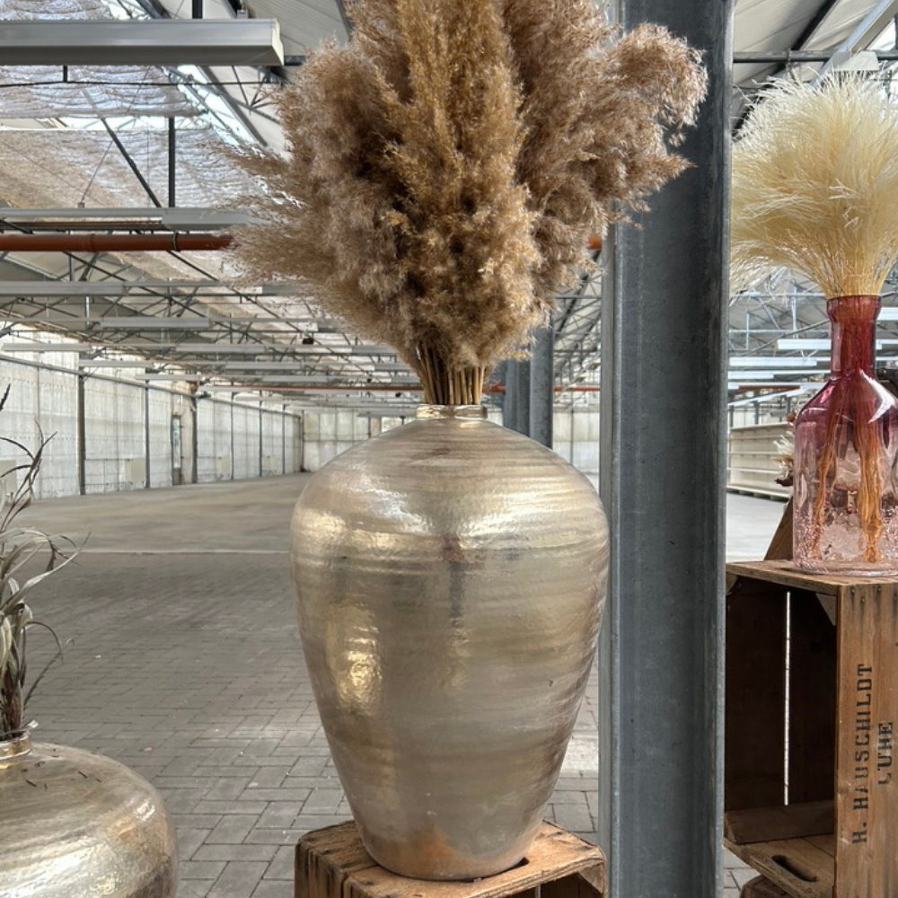 Bodenvase Silber / Champagner in Berlin mieten