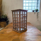 Holzlaterne im Vintage-Stil – Groß