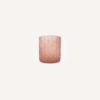 Teelichtglas / Vase – Rosa mieten