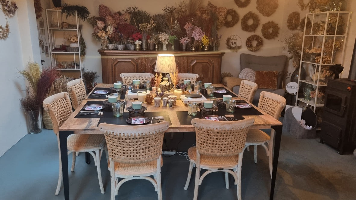 DIY Kerzen Workshop Berlin – Kerzen mit Sojawachs Trockenblumen herstellen